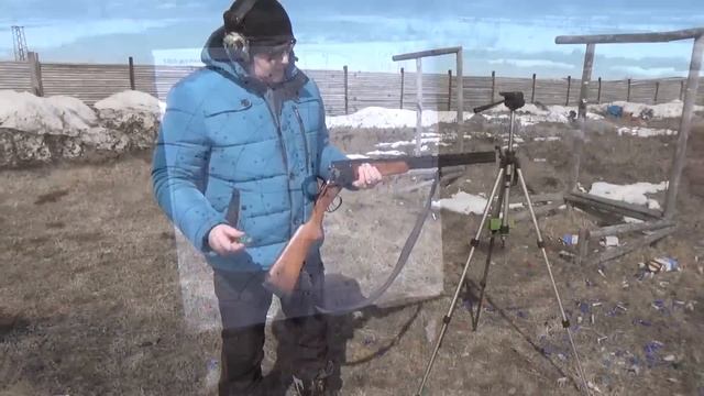 ИЖ-27ЕМ-Пристрелка ружья дробью и пулей смотреть онлайн