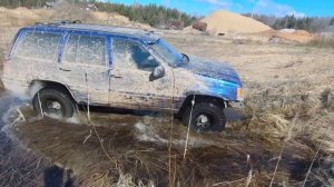 JEEP Grand Cherokee ZJ 5,2. ПОКАТУШКА НЕ УДАЛАСЬ. Выпуск №13 #JEEP#off-road#ZJ#чероки#оффроад#ZJ
