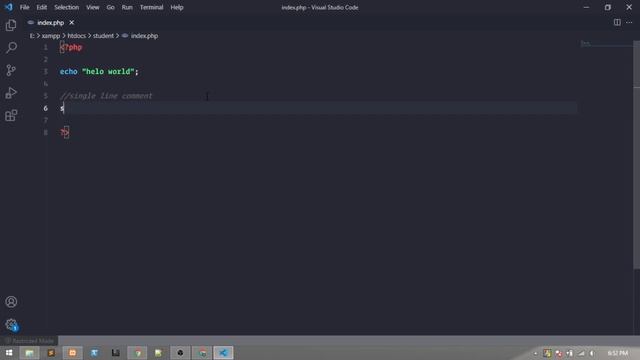 #4 How to comment in php (Bangla) | Single Line Comment php | Multiline Comments in Php смотреть онлайн