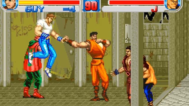 Final Fight One Game Boy Advance 2 player 60fps смотреть онлайн