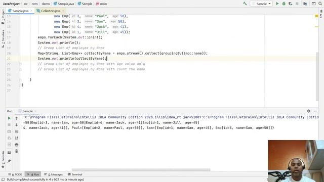 In Java Stream Collectors Class GroupingBy method смотреть онлайн