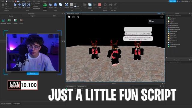 How To Make NPC's w/Dialogue and Head Movement In ROBLOX Studio! смотреть онлайн