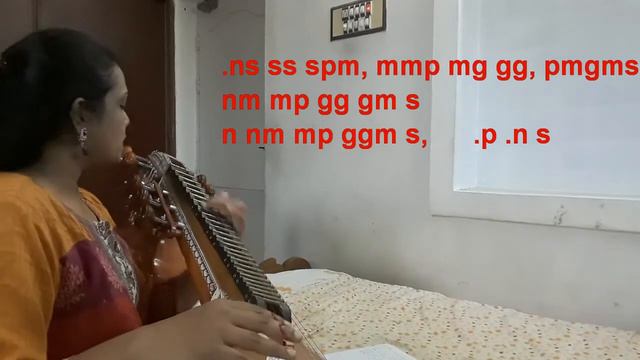 Shape Of You | Ed Sheeren | Veena Tutorial | Carnatic Notes | Swarams | Dr.Rajalakshmi