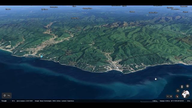 Побережье Черного моря, от Керченского пролива до Адлера, через Анапу, Новороссийск, Туапсе и Сочи! смотреть онлайн