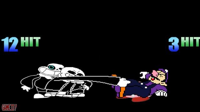 UNDERPANTS SANS & SANESSS VER. S MOGOLOVONIO TEAM UP! DOMINATES THE SURVIVAL MODE