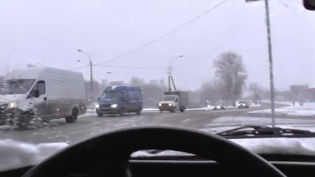 Самые сложные условия при Сдаче Зкзамена в ГИБДД на Шоссе Революции. смотреть онлайн