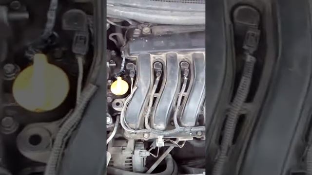 Неровная работа ДВС Рено Меган 2 1.6 бензин к4мт