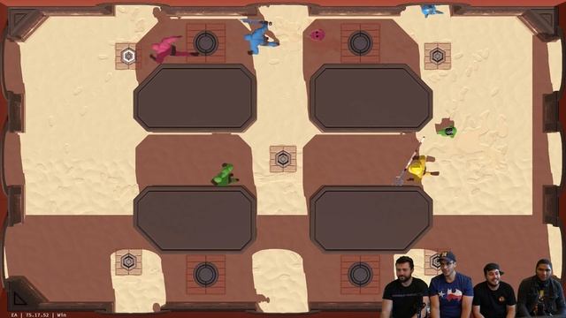 ARENA GODS. This Game Is Hilarious! | Couch Gaming W/ The Derp Crew