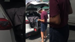 Погрузка лодки в багажник автомобиля