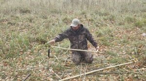 Охота на медведя с самодельным лукомТреш в конце. Bear hunting with a homemade bow. Trash at the en