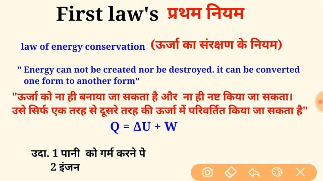 Thermodynamic law || उष्मागतिकी के नियम। zeroth,1st, 2nd and 3rd law of thermodynamic l. смотреть онлайн