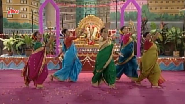 Ganapati Raya Padte Mi Paya - Parvatichya Bala, Marathi Ganapati Song смотреть онлайн