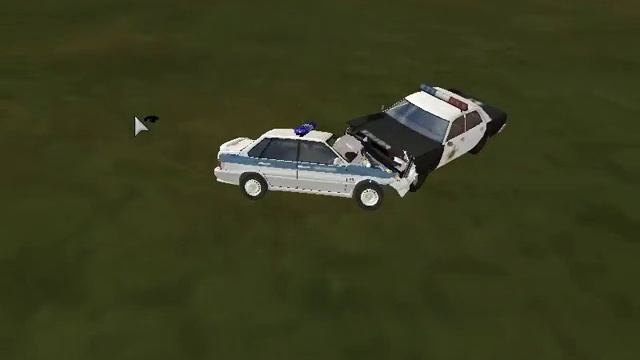 VAZ 2115 crash test! Rigs of Rods !! смотреть онлайн