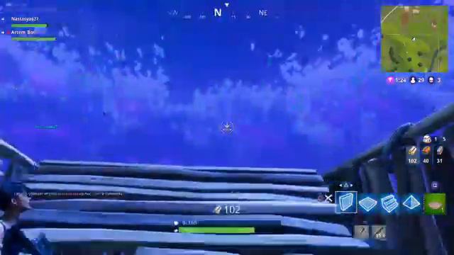 Fortnite качаем 45 ур!! Тестим новые грены скоро новый режим смотреть онлайн