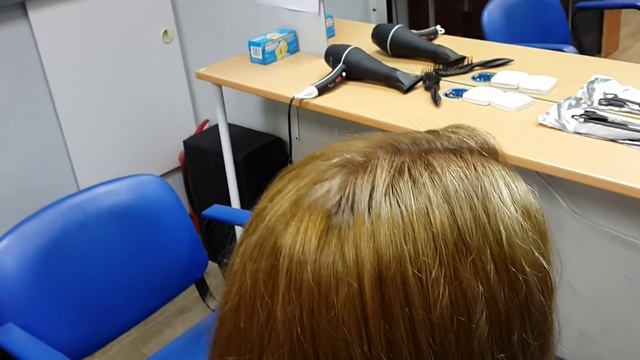 Выведение цвета волос из чёрного в средне-русый смотреть онлайн