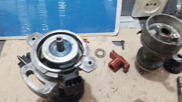 Реализация датчика фаз на основе трамблера для 102 мотора, Мерседес 190