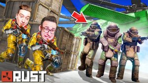 БИТВА С ВОЕННЫМ ВЕРТОЛЕТОМ! ЗАХВАТИЛИ НЕФТЕВЫШКУ! ТАКОГО МЫ НЕ ОЖИДАЛИ! ВЫЖИВАНИЕ В RUST