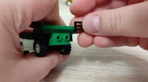 Военный джип Хаммер из Лего