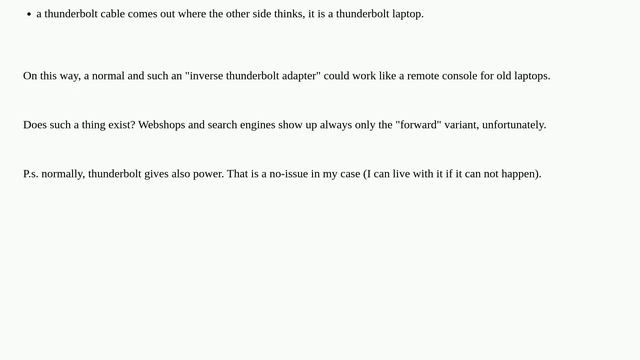 Adapter to connect old laptops into thunderbolt display/usb смотреть онлайн