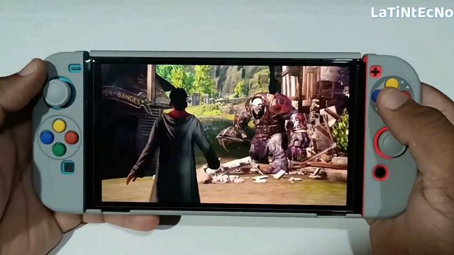 ASI SE VE HOGWARTS LEGACY EN NINTENDO SWITCH MOD PORTÁTIL GAMEPLAY RENDIMIENTO смотреть онлайн