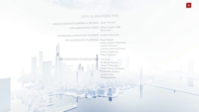 "Mirror’s Edge Catalyst" game Credits смотреть онлайн