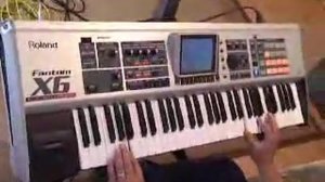 Roland Fantom X6. V.B.2 My composition. Subscribe me.