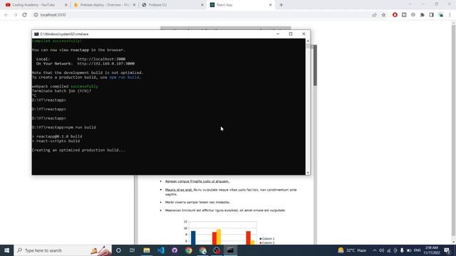 Deploy React App to Firebase Hosting смотреть онлайн