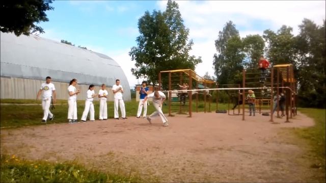 Капоэйра. Соло. Выступление. Санкт-Петербург. Тренировка. Спортивный праздник. Axe Capoeira смотреть онлайн