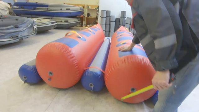 Зимний надувной дубль банан 6 местный смотреть онлайн