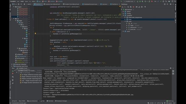 [Java, InstaBot] Использование Instagram API по расписанию смотреть онлайн