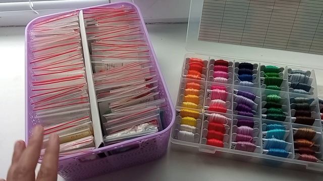 Самая удобная организация и хранение ниток мулине смотреть онлайн