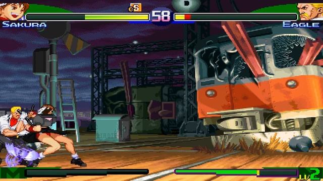 [MUGEN GAME] Hyper Street Fighter Zero by Ehnyd (UPDATE 1.1) - Sakura Playthrough смотреть онлайн