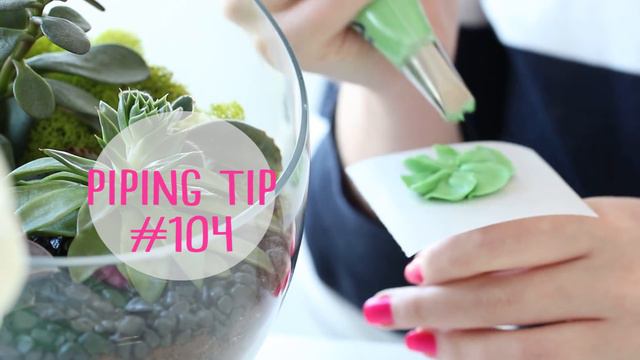 Chocolate Pudding Terrariums + Buttercream Succulents | RECIPE