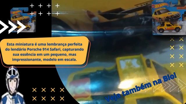 Esta miniatura é uma lembrança perfeita do lendário Porsche 914 Safari, capturando sua essência.?️ смотреть онлайн