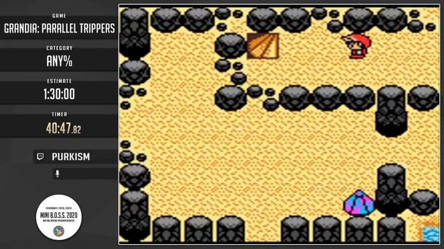 MiniBOSS 2020 - Grandia: Parallel Trippers - Any% by PurkisM смотреть онлайн