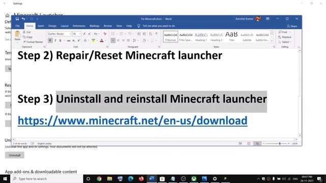 Fix Minecraft.Exe File System Error (-2143322101) смотреть онлайн