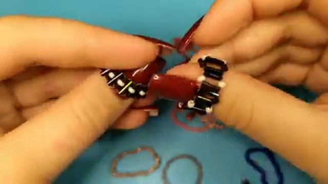 Обзор всех моих колец из бисера которые я плела в 2022 году смотреть онлайн