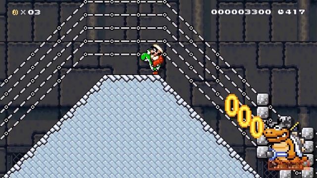 Super Mario Maker 2: Yoshi's Island Final Castle Showcase смотреть онлайн