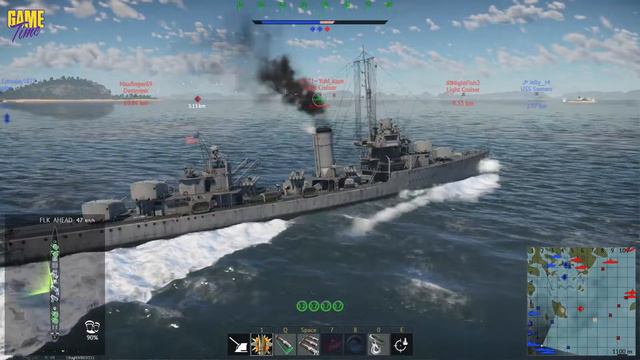War Thunder Naval Battles (2022) - US Sumner - PC Online Game - Steam смотреть онлайн