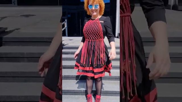 Выгуляли топ сетку по городу. Всем понравилось. #зробимкрасиво#zrobimkrasivo #макраме #macrame смотреть онлайн