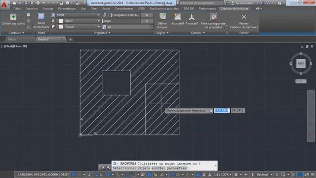 FORMATION AUTOCAD SÉANCE N°9 --Les Hachures-- смотреть онлайн