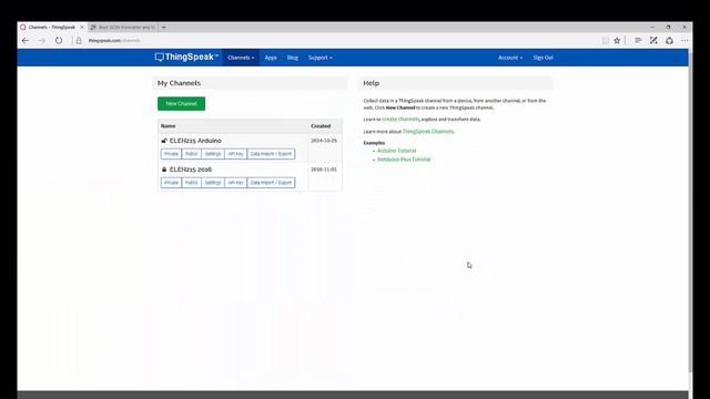 Using HTTP GET Requests to obtain Data from ThingSpeak смотреть онлайн