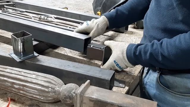Как установить перила без сварки смотреть онлайн