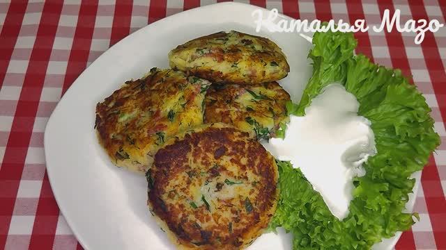 Котлетки с колбасой..