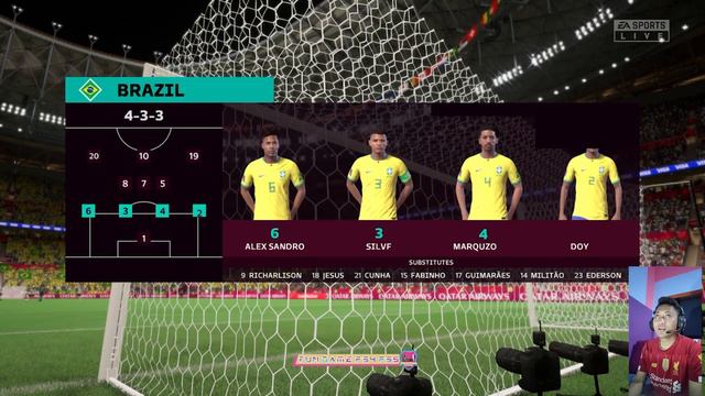 PERTAMA KALI MAIN MAIN FIFA WORLD CUP QATAR 2022 | FIFA 23 PS4 смотреть онлайн