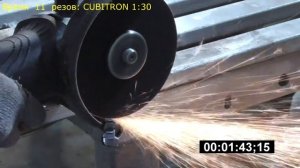 Тест и обзор 125 мм отрезных дисков для  болгарки  цена и качество.   3M CUBITRON vs HILTI vs LUGA.