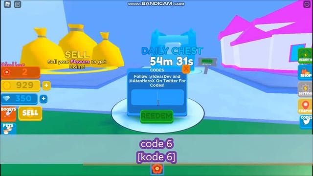 * ALL CODES WORK * [ NEW ] Flower Magnet Simulator ROBLOX | 7 JULY 2021 смотреть онлайн