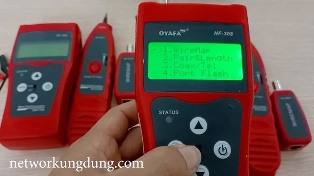 Máy Test Cáp Mạng Đa Năng Noyafa NF-308 смотреть онлайн