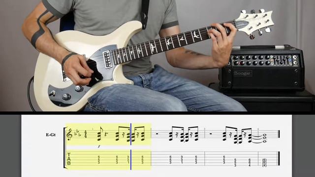EasyRiffs - Eye of the Tiger (Survivor) смотреть онлайн
