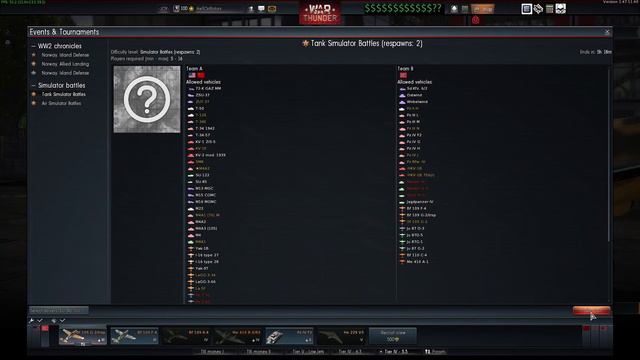 War Thunder - event UI update concept смотреть онлайн